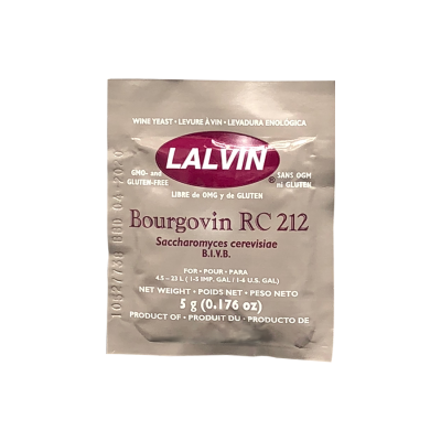 Дрожжи винные Lalvin "Bourgovin RC212", 5 г
