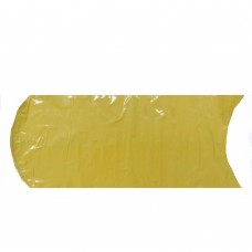 Пакет для созревания и хранения сыра термоусадочный 280х550 мм, цвет жёлтый, дно круглое