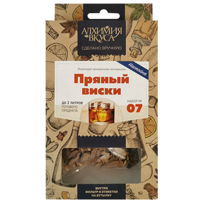 Набор Алхимия вкуса для приготовления настойки ""Пряный виски", 35 г