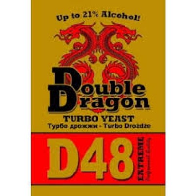 Дрожжи Double Dragon D48 Extreme Turbo, 132 г