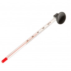 Термометр стеклянный тонкий с присоской